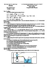 Đề thi chọn học sinh giỏi Quốc gia môn Hóa học Lớp 12 THPT - Năm học 2018-2019 - Sở giáo dục và đào tạo Hà Nam (Có đáp án)